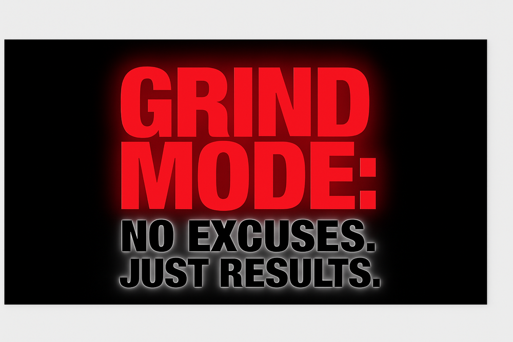 Grind Mode: Motivational Fitness Gear