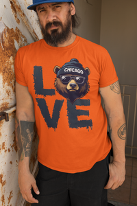 Load image into Gallery viewer, Born for the Game – Chicago Tough LOVE Shirt (Classic Edition) | Gritty Sportswear Inspired by Chicago Football